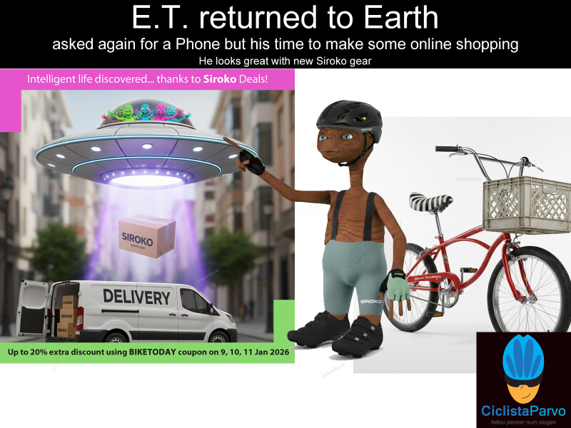 E.T. returned to Earth asked again for a Phone but this time to make some online shopping
