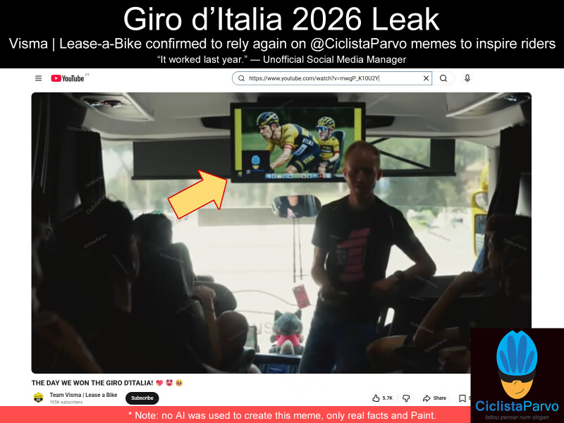 Giro d'Italia 2026 Leak