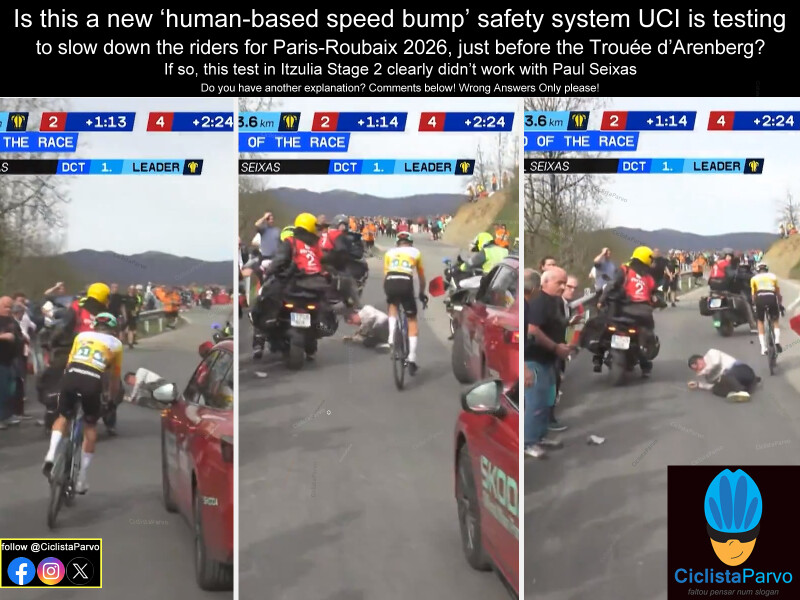 Is this a new 'human-based speed bump' safety system UCI is testing