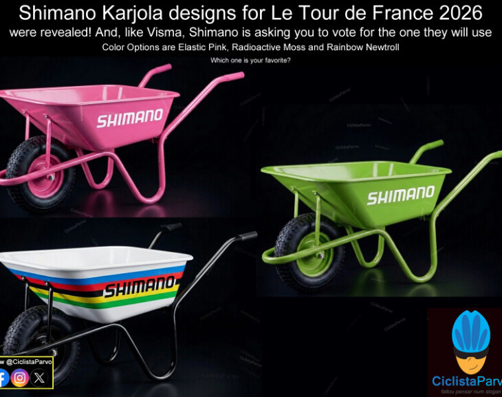 Shimano Karjola designs for Le Tour de France 2026 were revealed!
