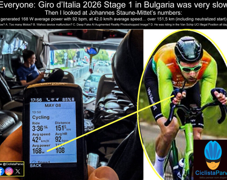 Everyone: Giro d'Italia 2026 Stage 1 in Bulgaria was very slow