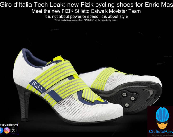 Giro d'Italia Tech Leak: new Fizik cycling shoes for Enric Mas