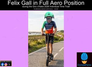 Felix Gall in Full Aero Position