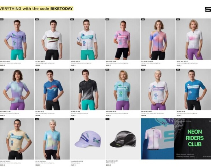 New Neon Riders Club road cycling collection by SIROKO