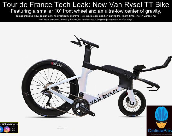 Tour de France Tech Leak: New Van Rysel TT Bike