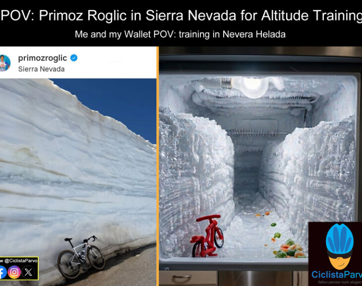 POV: Primoz Roglic in Sierra Nevada for Altitude Training