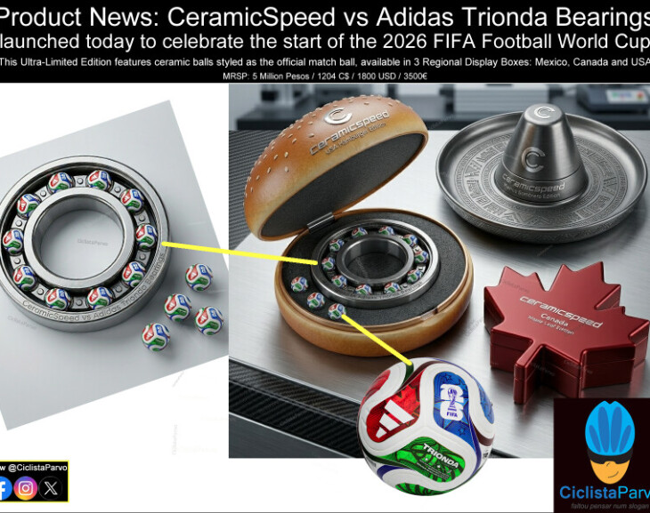 Product News: CeramicSpeed vs Adidas Trionda Bearings