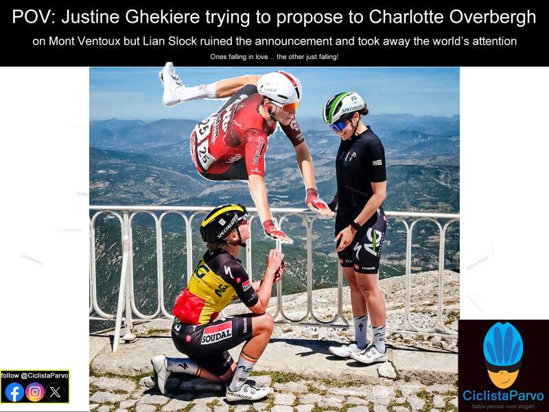 POV: Justine Ghekiere trying to propose to Charlotte Overbergh