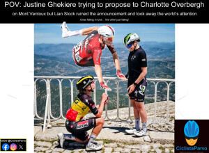 POV: Justine Ghekiere trying to propose to Charlotte Overbergh