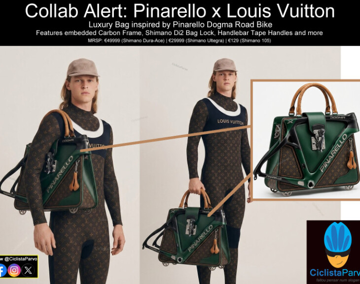 Collab Alert: Pinarello vs Louis Vuitton