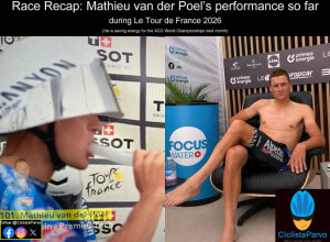 Race Recap: Mathieu van der Poel's performance so far during Le Tour de France 2026