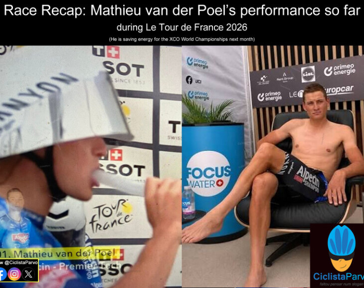 Race Recap: Mathieu van der Poel's performance so far during Le Tour de France 2026
