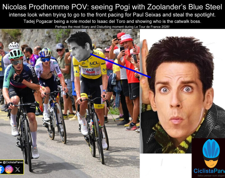 Nicolas Prodhomme POV: seeing Pogi with Zoolander's Blue Steel intense look