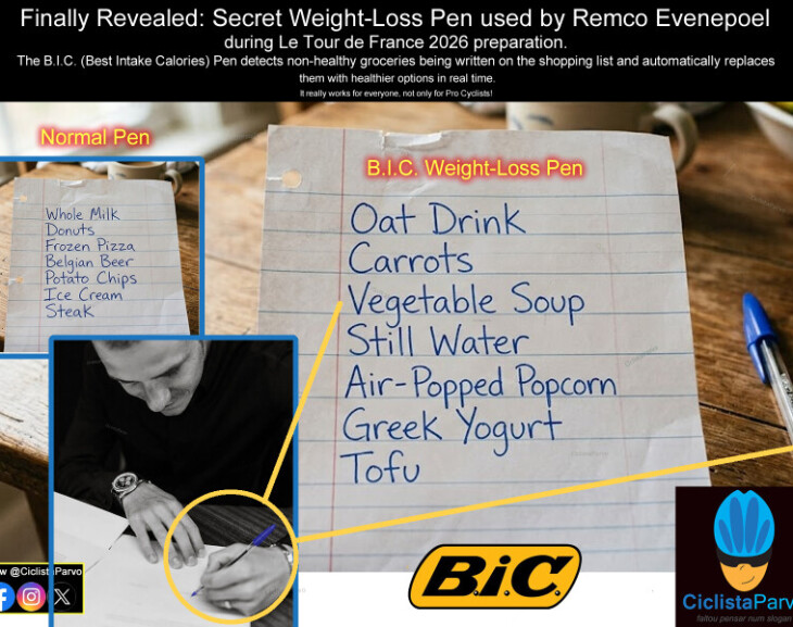Finally Revealed: Secret Weight-Loss Pen used by Remco Evenepoel