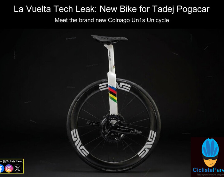 La Vuelta Tech Leak: New Bike for Tadej Pogacar